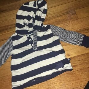 Streetwear baby Long sleeve boy hoodie pullover shirt 6m